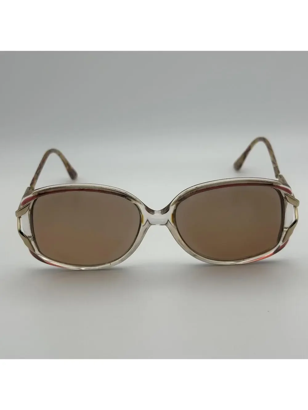 Vintage Safilo Oversized Gold Prescription Sunglasses Frames